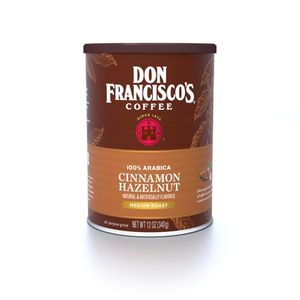 Cinnamon  Hazelnut Coffee  Don Francisco  12.0 - Oz