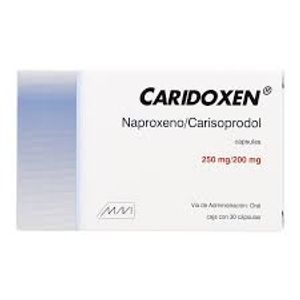 Naproxeno  Carisoprodol  Caridoxen Gf  30.0 - Tab