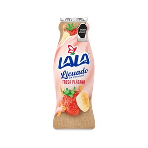 Yoghurt  Licuado Fresa Platano  Lala  220.0 - Gr