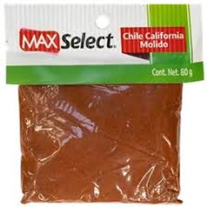 Chile California  Molido  Max Select  80.0 - Gr