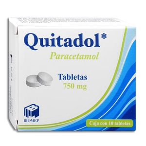 Paracetamol  750 Mg  Quitadol  10.0 - Tab