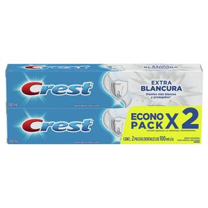 Crema Dental  Extra Blancura 100Ml  Crest  2.0 - Pza