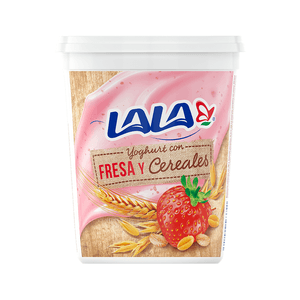 Yoghurt  Fresa Cereal  Lala  900.0 - Gr