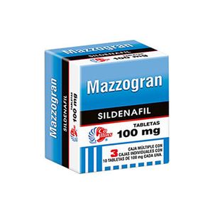 Sildenafil  100 Mg 3 Pack  Mazzogran  10.0 - Tab