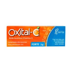 Efervescentes  Sabor Naranja  Oxital C  10.0 - Tab