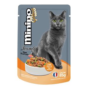 Alimento Para Gato  Pavo Ahumado  Minino  85.0 - Gr