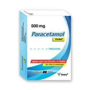 Paracetamol  500Mg  Vicdol  20.0 - Tab