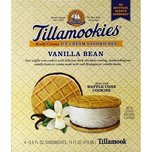 Sandwich  Vainilla Bean  Tillamook  4.0 - Pza