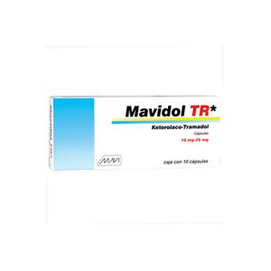 Ketorolaco   Tramadol  Mavidol Tr  10.0 - Cap