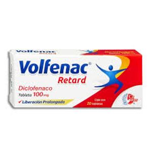 Diclofenaco  Retard 100Mg  Volfenac  20.0 - Tab