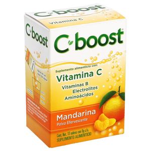 Efervescente  Vit-C Mandarina  C-Boost  10.0 - Sob