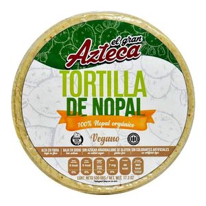 Tortilla  De Nopal  El Gran Azteca  500.0 - Gr