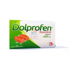 Ibuprofeno  600 Mg  Dolprofen  10.0 - Tab