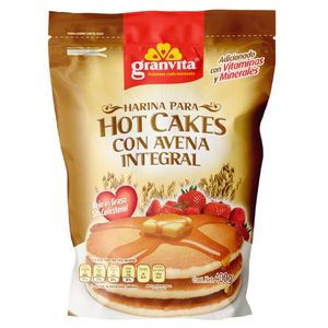 Harina P/Hot Cakes   Con Avena Integral  Granvita  400.0 - G