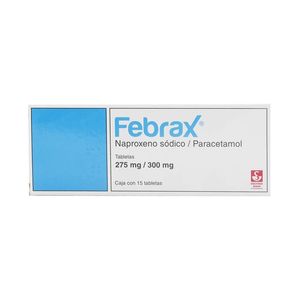 Paracetamol  275/300 Mg  Febrax  15.0 - Tab