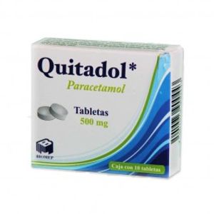 Paracetamol  500 Mg  Quitadol  10.0 - Tab