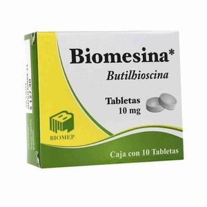 Butilhioscina  10 Mg  Biomesina  10.0 - Grag