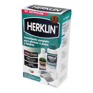 Kit Antipiojos  3 Pasos  Herklin  1.0 - Pack