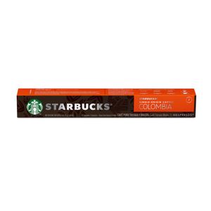 Cafe En capsulas Single Origin Colombia Starbucks Nespresso 10pz