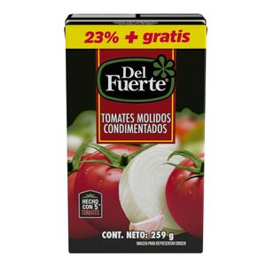 Pure De Tomate  23% + Gratis  Del Fuerte  259.0 - Gr