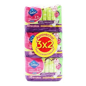 Saba  Confort Nocturna 3X2  Saba  3.0 - Pza