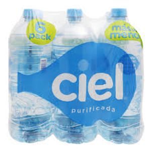 Agua   De 1 Lt  Ciel  6.0 - Pack