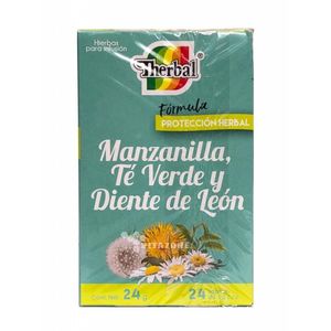 Te Verde  Manzanilla Y Diente De Leon  Herbal  24.0 - Sob