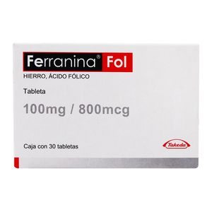 Hierro  Folico  Ferranina  30.0 - Grag