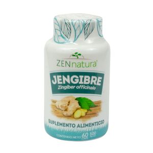 Jengibre   500 Mg  Zen Natura  60.0 - Cap