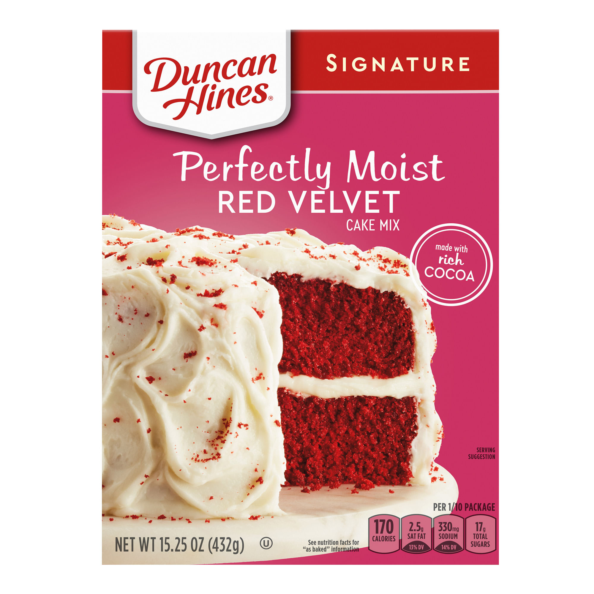 Harina Para Pastel Signature Red Velvet Ducan H