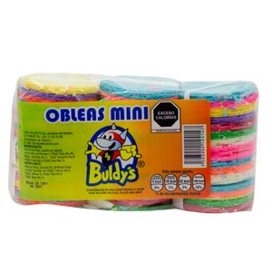 Mini Oblea  De Colores   Buldys  55.0 - Gr