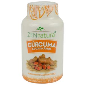 Curcuma  500 Mg  Zen Natura  60.0 - Cap