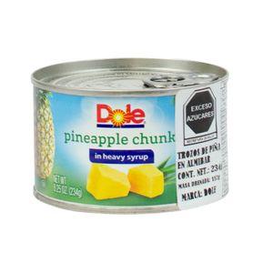 Pineapple Fcy  Chunks In Syrup  Dole  8.25 - Oz