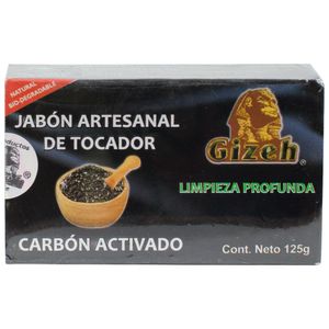 Jabon  Carbon Activado  Gizeh  125.0 - Gr