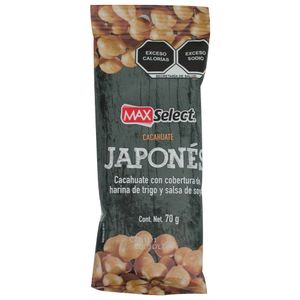 Cacahuates   Japones  Max Select  70.0 - Gr