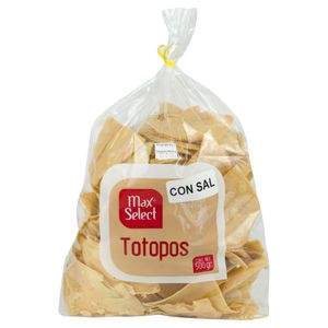 Totopos  Tipo Casero  Max Select  500.0 - Gr