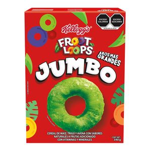 Cereal  Froot Loops Jumbo  Kellogg  340.0 - Gr