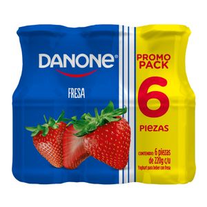 Yoghurt Bebible  Fresa  Danone  6.0 - Pack