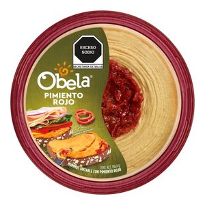 Hummus  Pimiento Rojo  Obela  198.0 - Gr