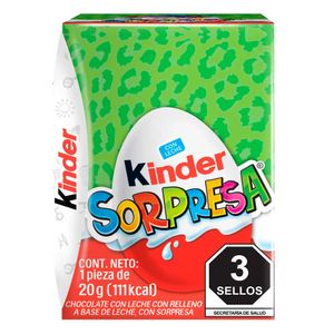 Chocolate   Con Leche Natoons T1  Kinder Sorpresa  20.0 - Gr