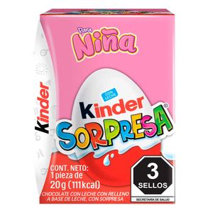 Chocolate  Con Leche Nina T1  Kinder Sorpresa  20.0 - Gr