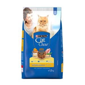 Comida Gato  Cat Chow Esterilizado  Purina  1.5 - Kg