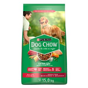 Dog Chow  For Adulto Raza Med/Gde  Purina  15.0 - Kg