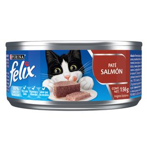 Comida Gato Salmón Gato Felix 156 g