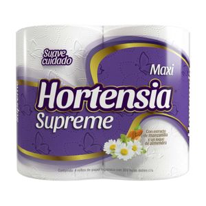 Papel Higienico  Supreme Maxirollo 300Hd  Hortensia  4.0 - R