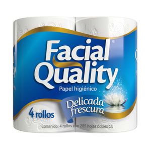 Papel Higienico  285 Hd  Facial Quality  4.0 - Rollo