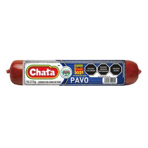 Chorizo  De Pavo  Chata  215.0 - Gr