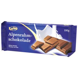 Chocolate  Tableta Milk  Karina  100.0 - Gr