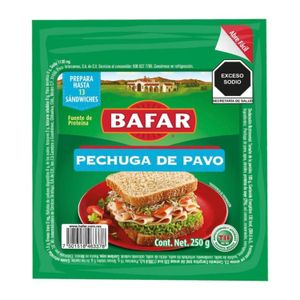 Pechuga  Pavo  Bafar  250.0 - Gr