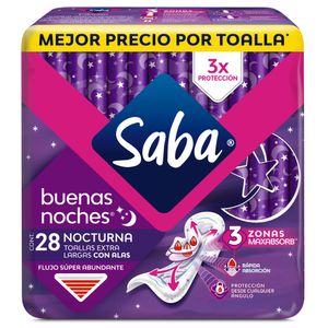 Toalla   Buenas Noches C/Alas  Saba  28.0 - Pza